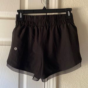 LULULEMON black dry fit shorts size XS
